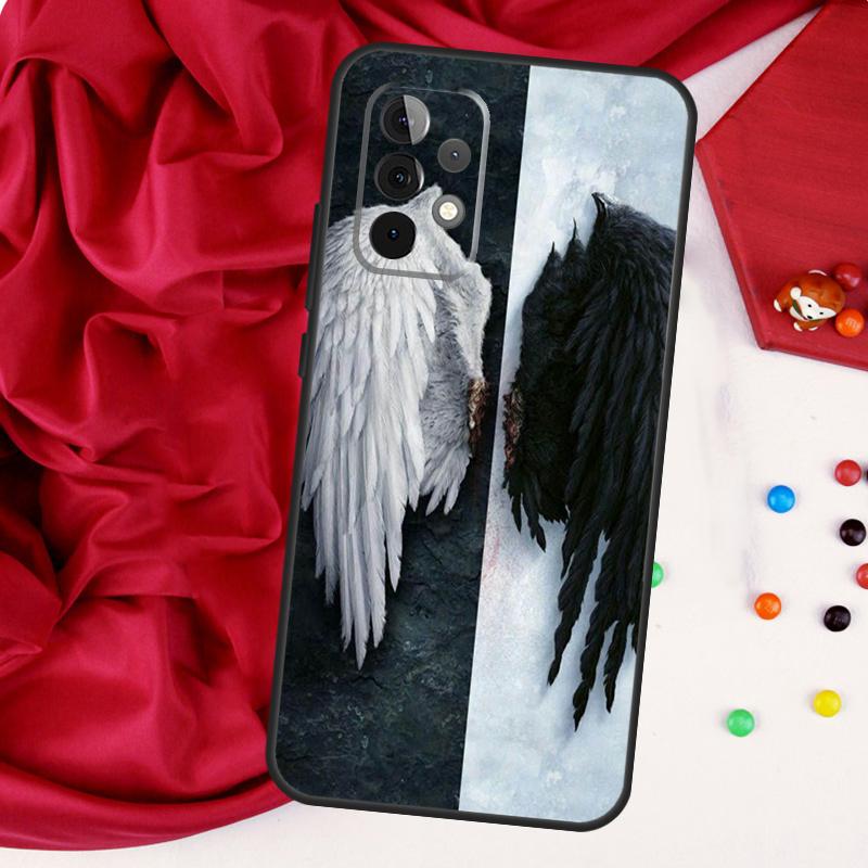Картина 'Ангельские Крылья' Для Samsung Galaxy A56 A36 A26 A16 A05 A06 A22 A32 A52 A54 A34 A14 A55 A15 A53 A33 A35 Чехол