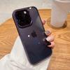 Прозрачный чехол для объектива с фиолетовым покрытием для Iphone 14 Pro Max 11 12 13 Pro Max, защита камеры, прозрачный противоударный чехол