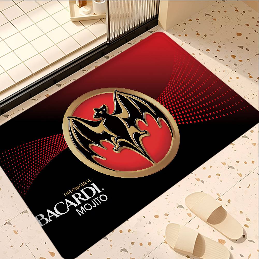 Bacardis Beer Bathroom Mat Kids Room Bedroom Decoration Balcony Anti-Slip Doormat Living Room Welcome Rug