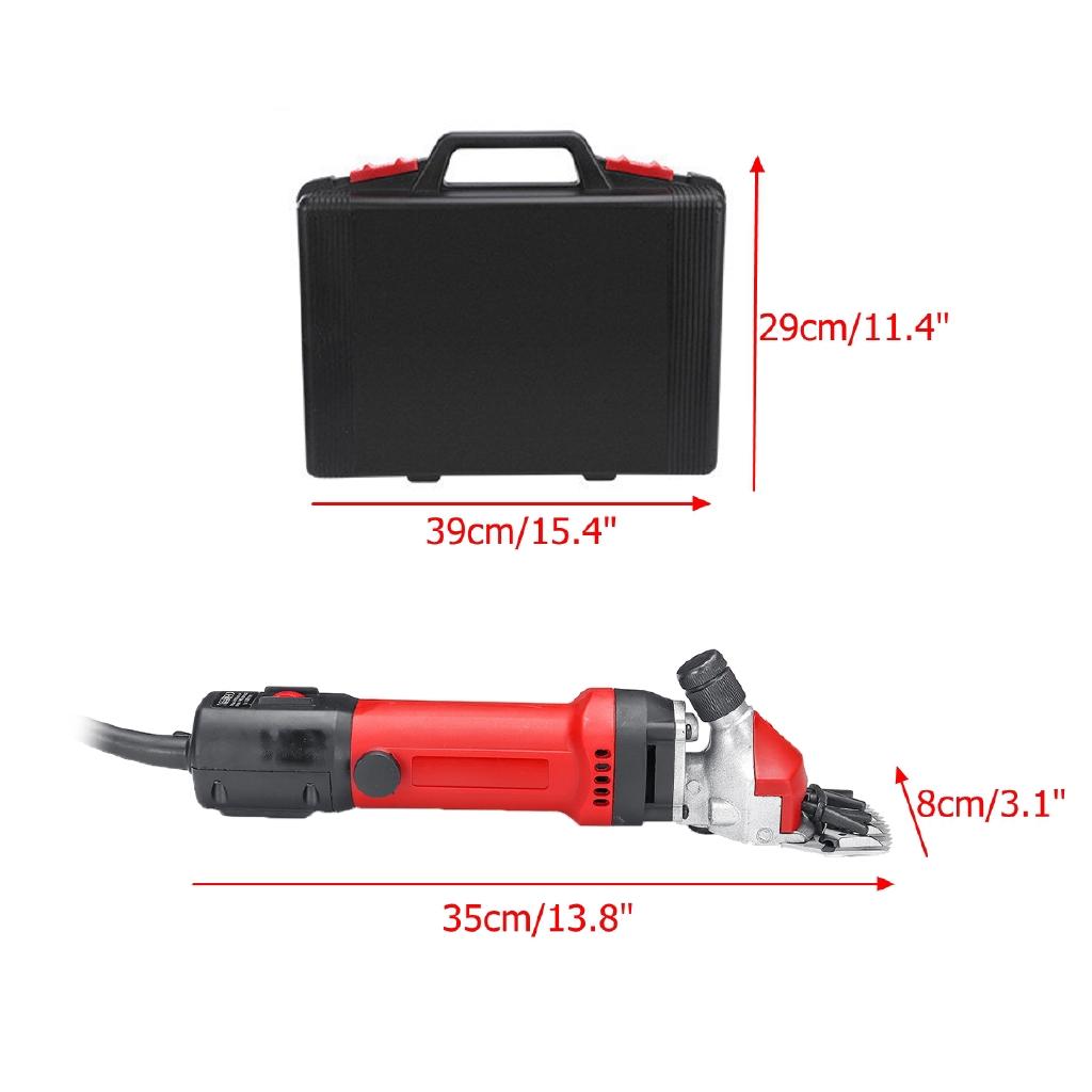 220 В 1000 Вт электрическая машинка для стрижки волос на ферме овец и домашних животных, комплект для стрижки шерсти, машина для стрижки коз, домашних животных