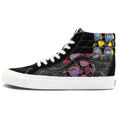 Кроссовки Sk8 Hi 38 Dx Anaheim 'Positivity Patchwork Black' Vans VN0A54FBA5J