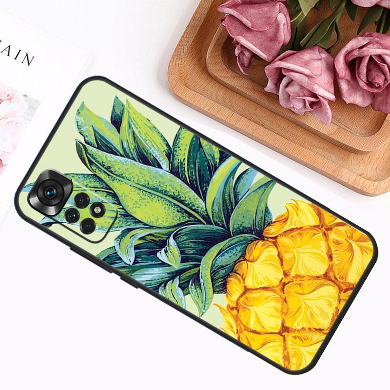 Tropical Pineapple Case For Xiaomi Redmi Note 14 Pro 13 12 11 9 10 9S 10S 11S 12S Redmi 14C 13C 10C 12C Cover