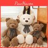 Tie Teddy Bow Bear Plush Toy Cartoon Stuffed Animal Doll Decoration Kids Gift