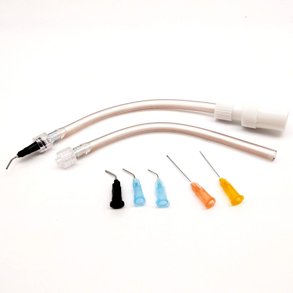 Dental Suction Tube Suction Pipe Drying Set for Accurate Suction Finalize with Washing Endo Irrigation Needle Tip Material
