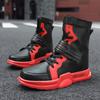 2022 Brand Black Red Fashion Men'S High Sneakers Boots Outdoor Hip-Hop Platform Ankle Shoes Men Designer Sneakers Bambas Hombre