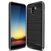 For Samsung Galaxy A6 Plus 2018 Silicone Case Soft Carbon Fiber Back Cover for Galaxy A9 Star Lite Shockproof Smart Phone Case