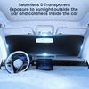 Car Windshield Sun Shade Protective Cover UV Resistant Simple Installation Universal Foldable Windshield Cover Sun Shade
