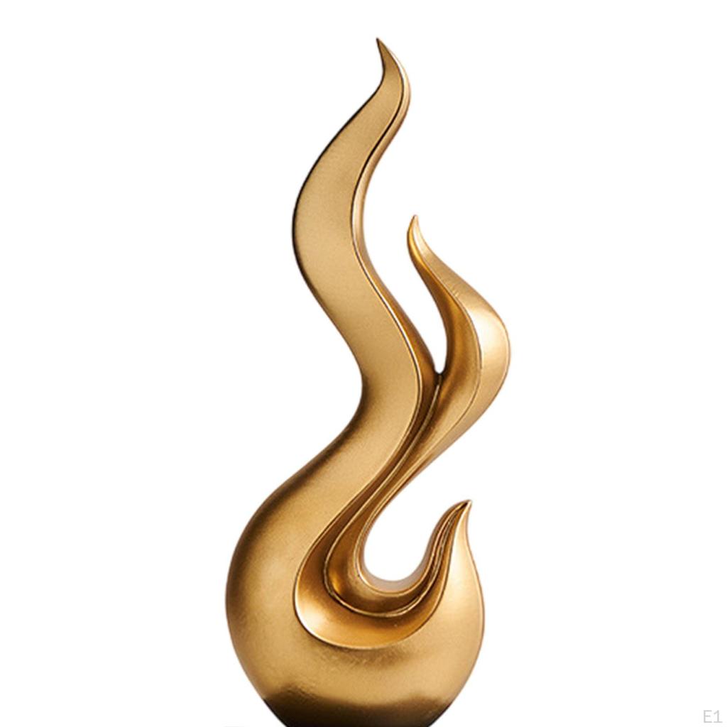 Пламя Дизайн Смоляная Фигурка для Настольного Дисплея, Уникальное Искусство Главная