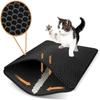 Cat Litter Mat Double Layer Waterproof Urine Proof Trapping Mat Easy To Clean Non-Slip Toilet Pad Cat Scratch Pad Large Foot Pad