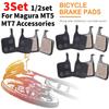 1-3 комплекта/2-6 шт. Смоляные тормозные колодки для MTB, запасные части для тормозных калиперов Magura MT5 MT7, детали для дискового торможения на горном и шоссейном велосипеде