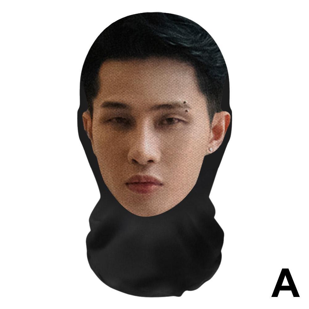 Новая 3D-печатная маска на все лицо Эластичная сетка для унисекс Косплей Головной убор Вечеринка Симуляция Балаклава Шапка Головной убор Дышащий Реквизит