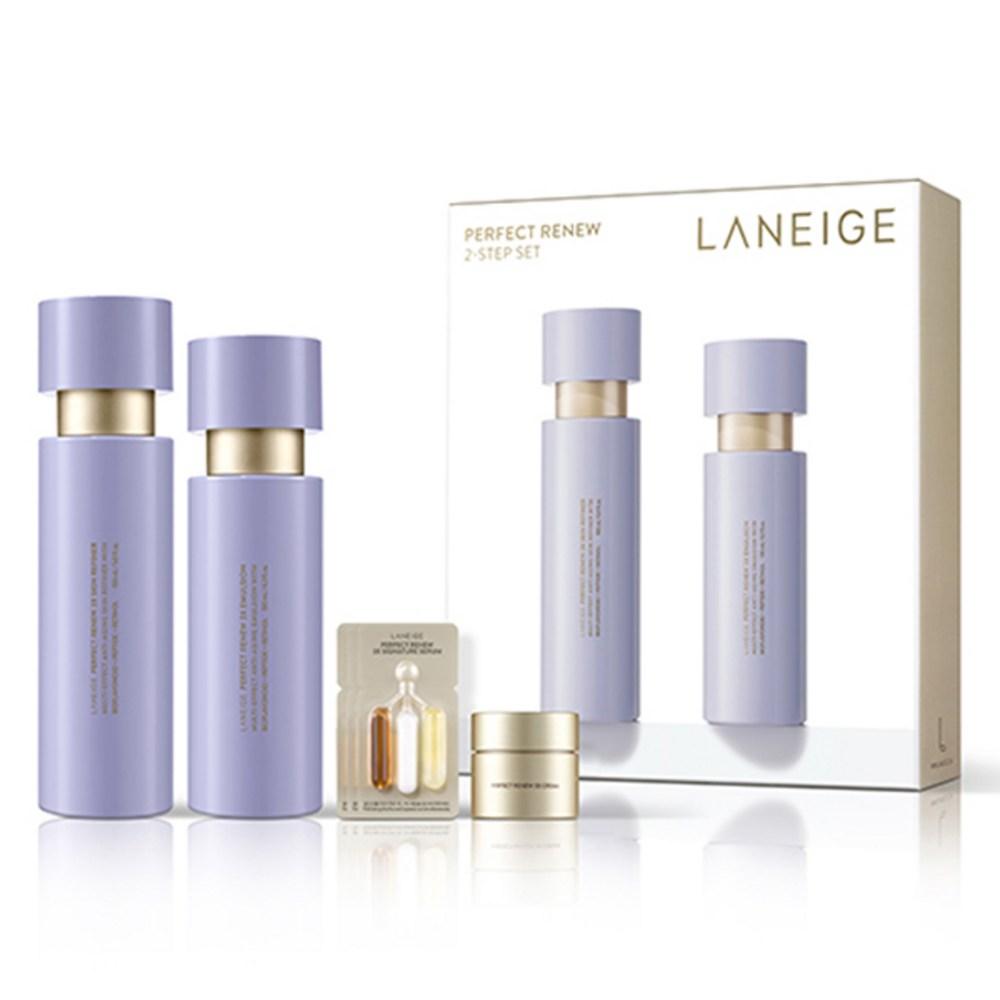 LANEIGE Perfect Renew ThreeX Skin Rapiner 150ml + Emulsion 130ml Set