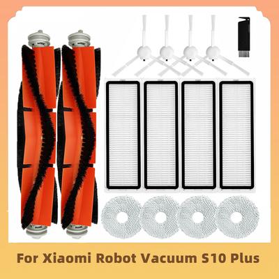 Для Xiaomi Robot Vacuum S10 Plus запасные части аксессуары основная боковая щетка фильтр Hepa тряпка для швабры