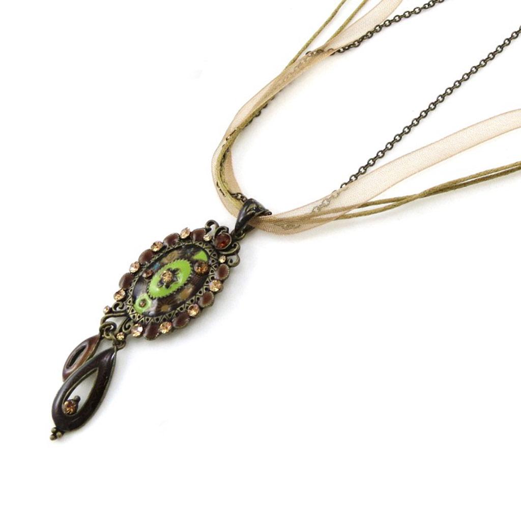 Les Trésors De Lily [E5716] - Дизайнерское колье «Clèves» из янтаря