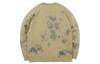 Li Ning Sweatshirt Unisex Yellow Umber Tie Dye AWDQC08-3