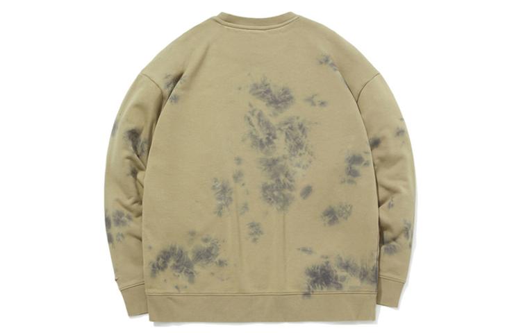 Li Ning Sweatshirt Unisex Yellow Umber Tie Dye AWDQC08-3