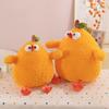 Orange Dumpling Plush: Cute Little Yellow Chicken Doll