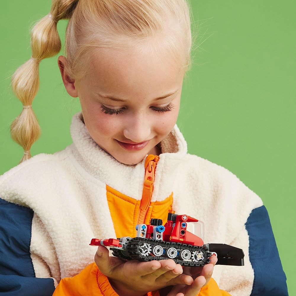 LEGO Technic Snow Groomer Toy Building Set for Kids Ages 7-9 Vehicle Model 42148