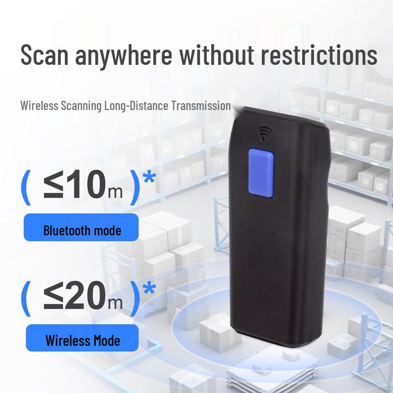 DICOALG C750 Portable Bluetooth 2D Barcode Scanner