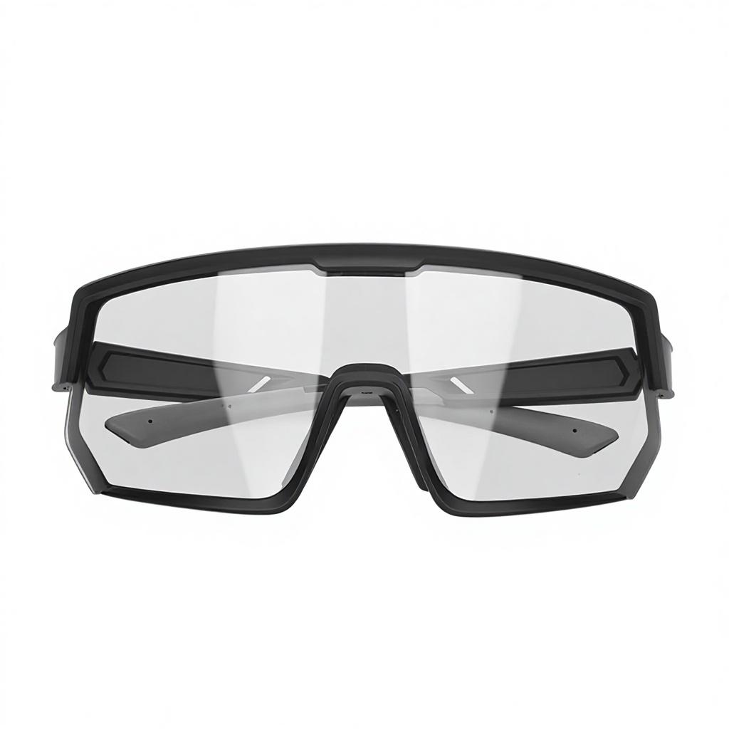 Anti-fog Full Frame TR90 Cycling Glasses Outdoor Bike Running Unisex Color-changing Goggles Windproof Sand Proof UV Protection