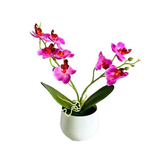 1 комплект поддельных цветов, экологически чистые, легко чистящиеся тканевые комнатные растения для домашнего использования