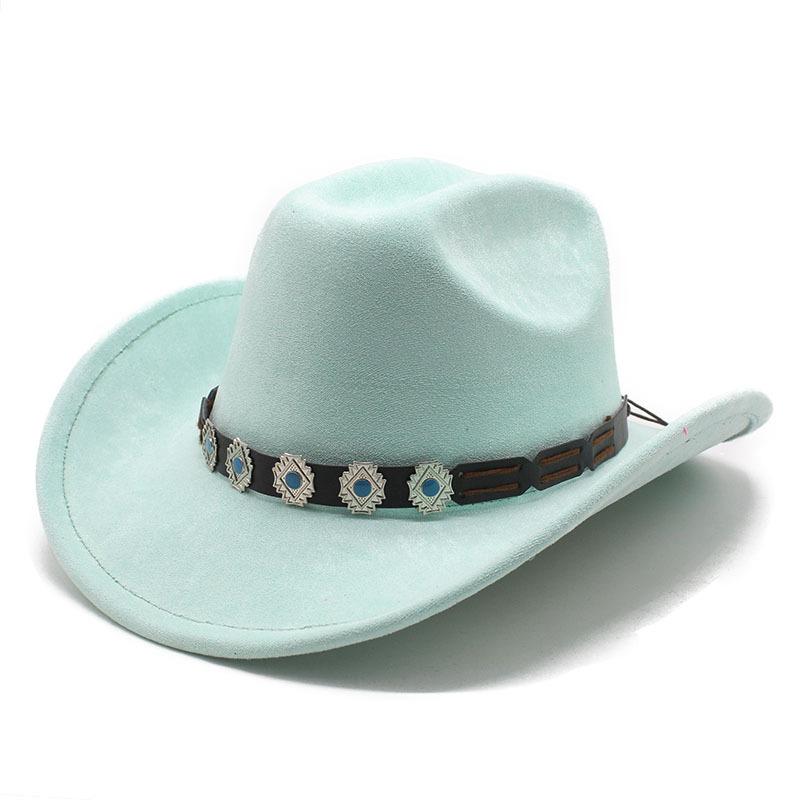 Fashion Casual High Top Big Eaves Suede Jazz Hat Outdoor Shopping Styling Felt Top Hat