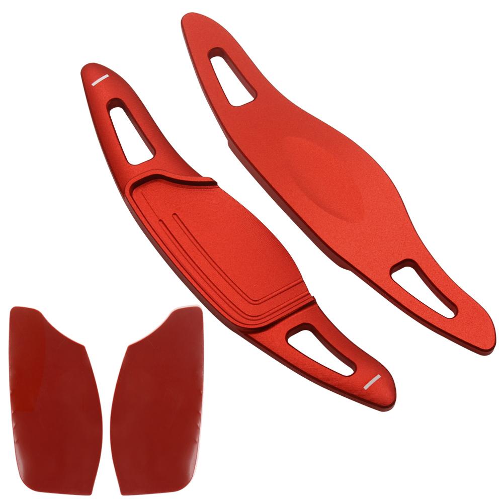 For Alfa Romeo Giulietta 2011-, Alfa MiTo 2010- Car Steering Wheel Shift Paddle DSG Extension Gear Stickers Accessories