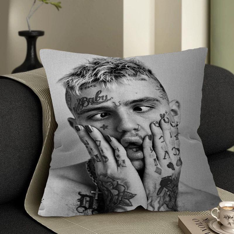 Подушка Lil Peep Подарок Декор для дома и офиса Подушка для спальни, дивана, автомобиля Наволочка