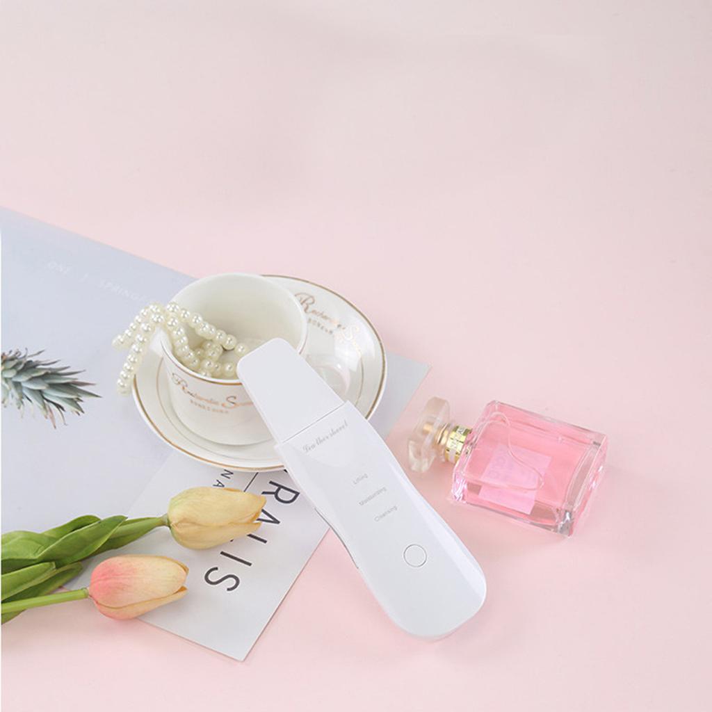 Vibrate   Face Clning Device Skin Scrubber Face Lifting Peeling Clner