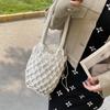 Small Design Straw Woven Bag Women New Summer High Grade Handbag Water Bucket Bag Westernized Beach Crossbody Bag
