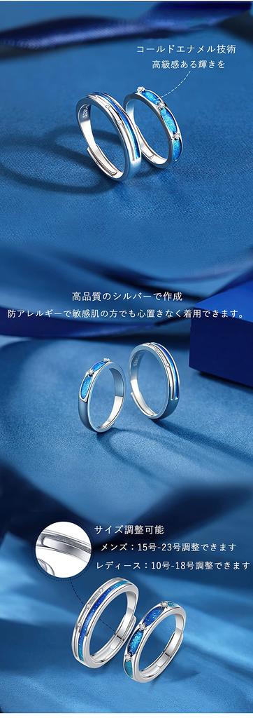 Парный популярный набор из роскошного стерлингового серебра 925 пробы, один размер, подходит для памятного подарка на помолвку, поставляется с эксклюзивной коробкой [MIYEKI] Кольцо, 2, Кольцо,