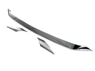 BRIGHTZ Хромированная накладка на передний бампер для Prius ранний ZVW 32640 (50, 51, 55, Модель) [FRO-LIP-031] ZVW50, ZVW51, ZVW55, W50, W51, W55,