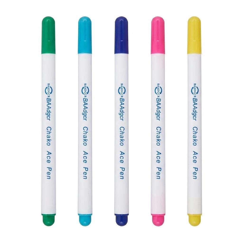 Water-Soluble Disappearing Pen for Fabric Sewing - Air-Erasable & Washable