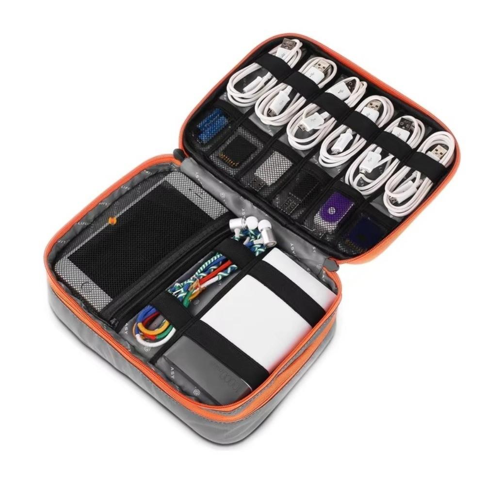 Multifunctional Travel Cable Organizer Bag Portable Digital Storage Case