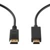 Câble DisplayPort vers HDMI Ewent EC1432 3m Noir
