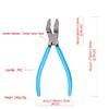 Allsome Многофункциональные диагональные плоскогубцы, клещи для автомобильных зажимов, клещи для затяжки автомобильных заклепок, клещи для зачистки проводов, отвертка для снятия скоб