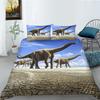 3D Digital Printing Polyester Bedding Two-Or Three-Piece Dinosaur Series