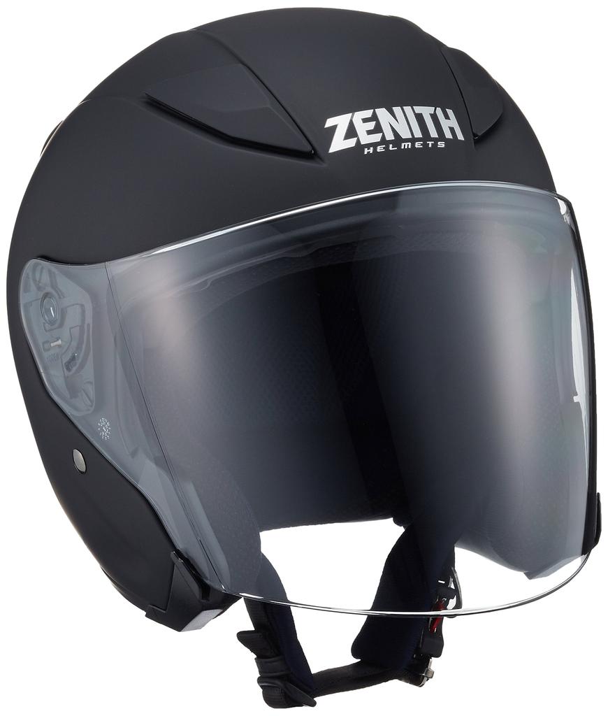 Yamaha Motorcycle Helmet Jet ZENITH Rubber Tone Black XXL Size YJ-20 (62-63cm) 90791-23453