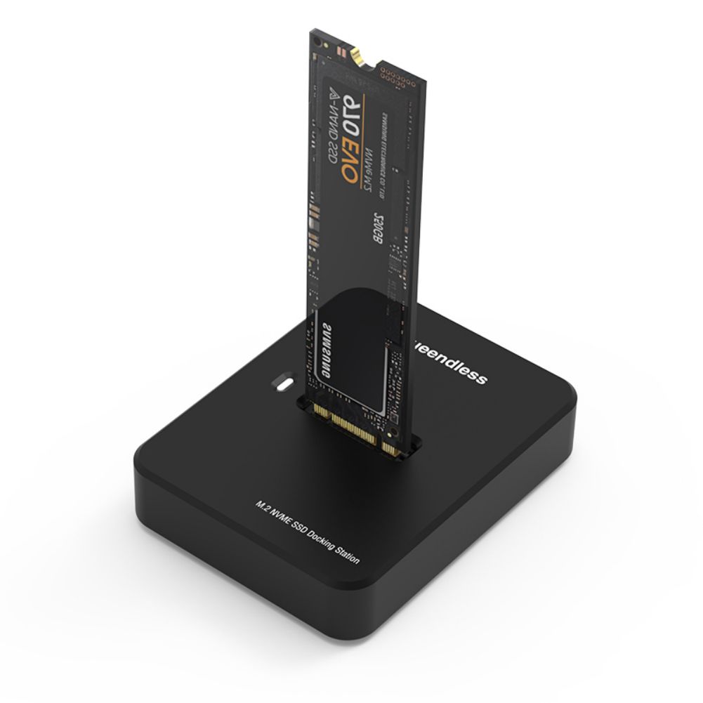 M.2 Hard Drives Enclosure NVME/SATA Dual Protocol Mobile Hard Disk Box 10Gbps High-speed USB3.1 SSD Solid-state Reader