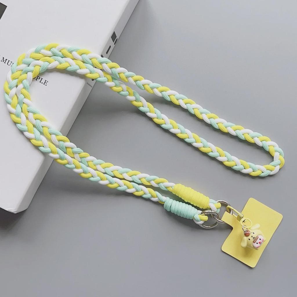 Универсальный шнур для мобильного телефона для скалолазания на открытом воздухе с динамиком Bee, пеньковой веревкой и ремнем через плечо для мужчин и женщин