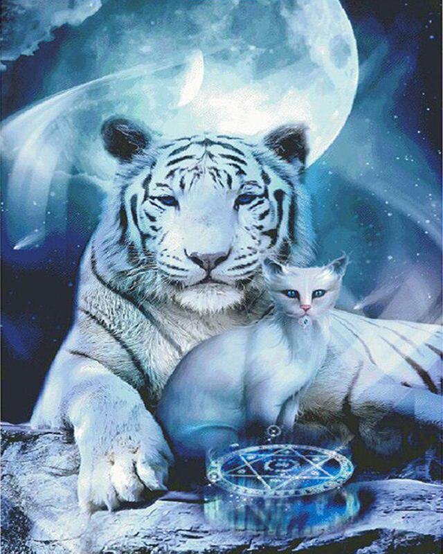 Полный квадратный круглый 5D DIY Алмазная вышивка Цветок Религиозная фигура Алмазная картина Собака Животное Алмазная мозаика Изображение Rhinestone Wall Art