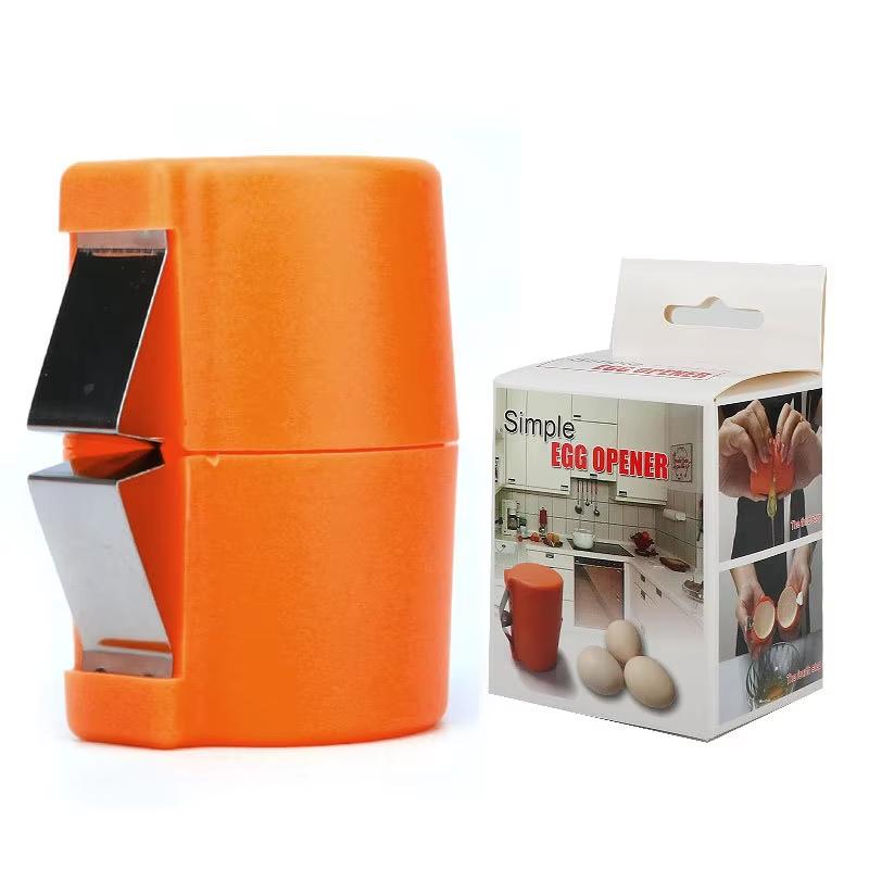 New Egg Shell Opener Portable Egg Opener Kitchen Handheld Egg Shell Crusher Household Press Egg Shell Separator 2