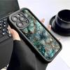 Сине-зеленый чехол-groove с бабочкой для iPhone 15/16/17 Pro Max
