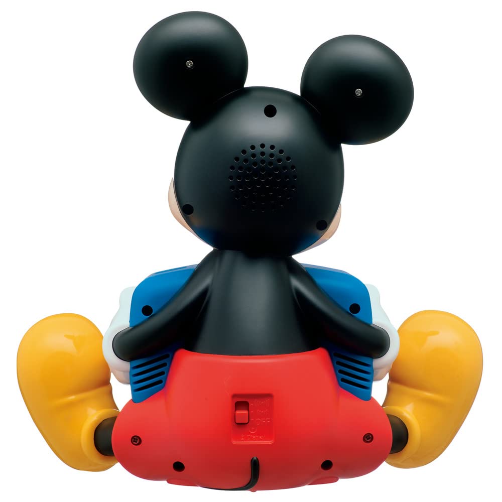 Seiko Clock Alarm Clock Table Clock Digital Talking Alarm 229 X 232 X 130mm Disney Mickey Mouse FD485A Blue