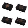 Деревянная коробка для игровых карт Контейнер для игральных карт и таро Кейс для хранения Упаковочная коробка для покера Коробка для игральных карт Пустой кейс для хранения карт