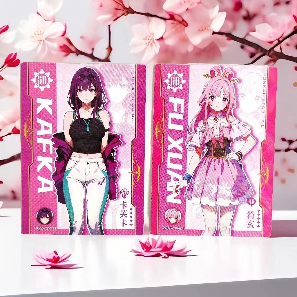 Honkai Star Rail Карточная Аниме Игра Genshin Impact Honkai Star Railway Карты Редкие Коллекционные Карты Детские Игрушки Мальчик Рождественский Подарок