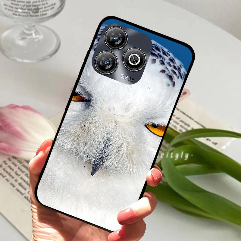 Для ZTE Blade V60 Smart 4G Чехол Крутой Волк Лев Роскошный Силиконовый Мягкий ТПУ Чехол для Телефона Для ZTE Blade A75 4G V60Smart Fundas Shell