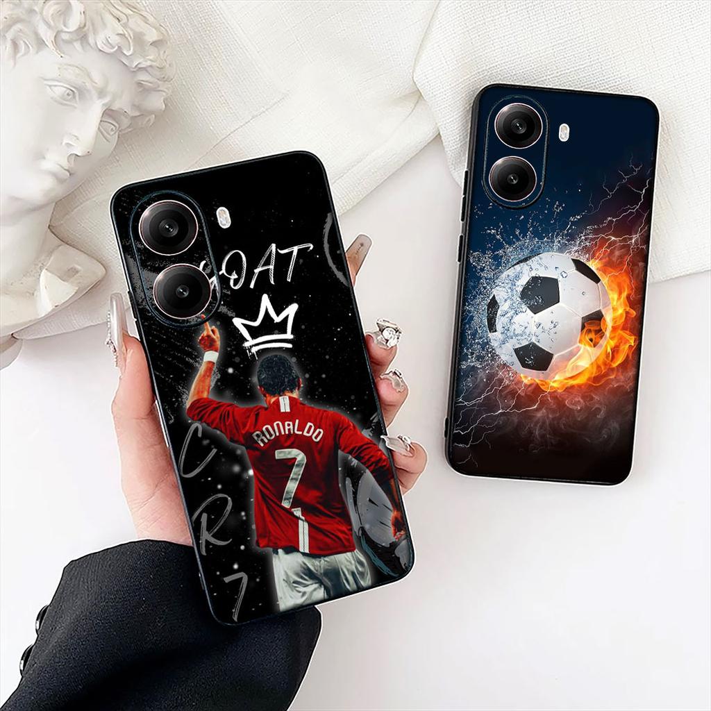 Soccer No7 King CR7s Football No 7 Phone Case for Motorola Moto Edge 70 60 Fusion NEO Pro G Stylus G56 G96 G52 G04 G05 20 Cover