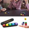 1/2 Sets Korean Traditional Stone Catching Game Hand-Eye Coordination Training Jacks Stone Kids Adults Family Night Party Pebble Grabbing Toy