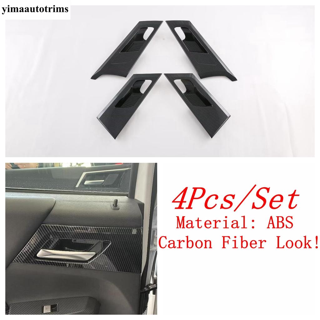 Steering Wheel / Handle Bowl / Water Cup / Rear Box AC Outlet Cover Trim Accessories For Mitsubishi Outlander 2024 2025